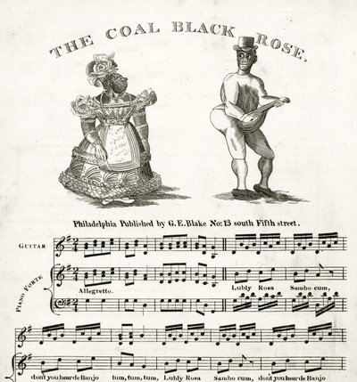 Noter til The Coal Black Rose av American School