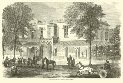 Shermans hovedkvarter i Savannah, desember 1864 av American School