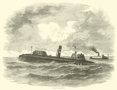 Senking av Keokuk, juli 1863 av American School
