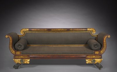 Sofa, ca. 1820 av American School