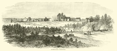 Spotsylvania tinghus, mai 1864 av American School