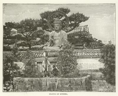 Statue av Buddha av American School