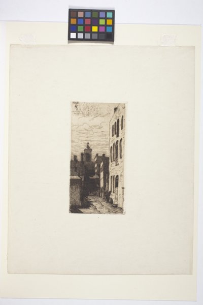 Gatescene (blekk) av American School
