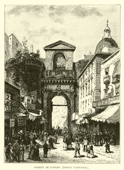 Gate i Napoli, Porta Capuana av American School