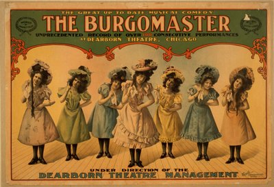 Borgermesteren, ca. 1899 (fargelitografi) av American School