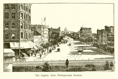 The Capitol, fra Pennsylvania Avenue av American School