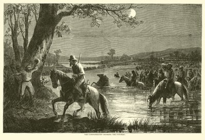 De konfødererte krysset Potomac, september 1862 av American School