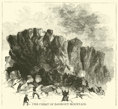 The Crest of Lookout Mountain, november 1863 av American School