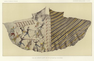 Do-Giagya-Guat eller Tipi of Battle-bildene av American School