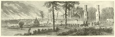 The Fourteenth and Twentieth Corps flyttet ut av Atlanta, november 1864 av American School