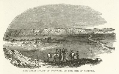 The Great Mound of Koyunjik, på stedet for Nineveh av American School