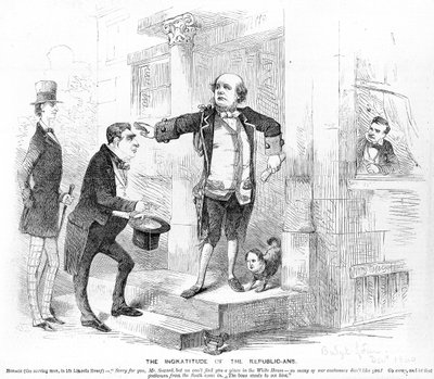 The Ingratitude of the Republicans, ca. 1860 av American School