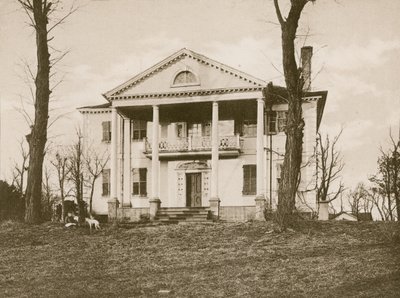 The Jumel House, N.Y (fotogravyr) av American School