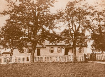 The Moore House, Yorktown (fotogravyr) av American School