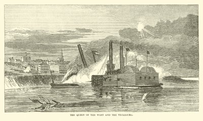 Dronningen av Vesten og Vicksburg, februar 1863 av American School