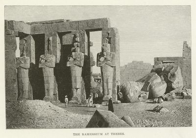 Ramesseum i Theben av American School
