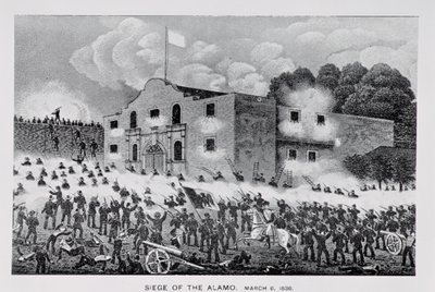 The Siege of the Alamo, 6. mars 1836, fra 