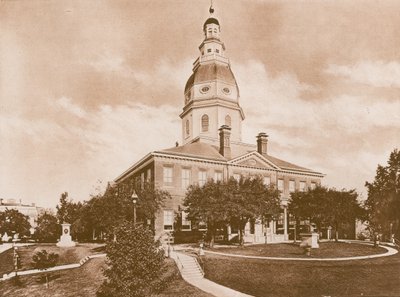 The State House, Annapolis (fotogravyr) av American School