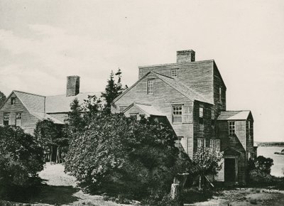 The Wentworth Mansion (fotogravyr) av American School