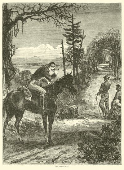 Kurerlinjen, april 1863 av American School