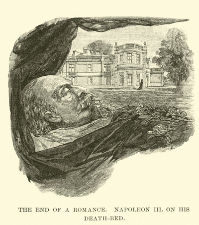 Slutten på en romanse, Napoleon III, på dødsleiet av American School