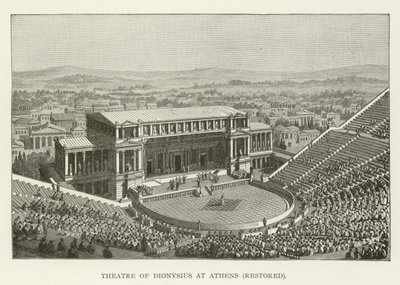Dionysius teater i Athen, restaurert av American School