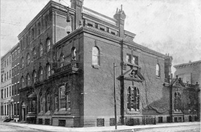 Thomas Alexander Scott Residence, S. Rittenhouse Square, hjørnet av 18th St. av American School