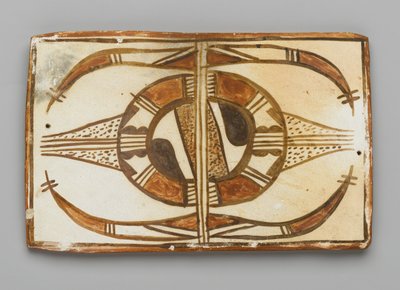 Flis, laget i Mesa, Arizona av Hopi People (leire og slip) av American School