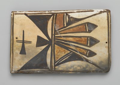 Flis, laget i Mesa, Arizona av Hopi People (leire og slip) av American School