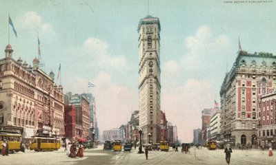 Times Square, New York, ca. 1910 av American School