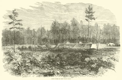Union jobber på Weldon Road, august 1864 av American School