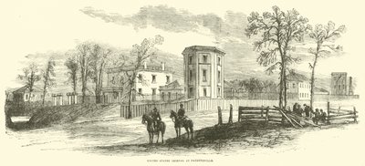 United States Arsenal i Fayetteville, mars 1865 av American School