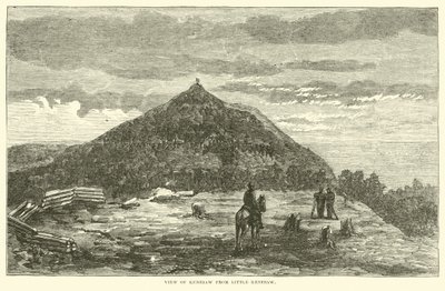 Utsikt over Kenesaw fra Little Kenesaw, juni 1864 av American School