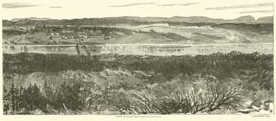 Utsikt over Knoxville fra Keiths Hills, november 1863 av American School