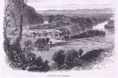 View of the Potomac, illustrasjon fra Cassell