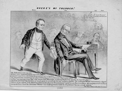 Hvor er tordenen min?, c. 1850 av American School