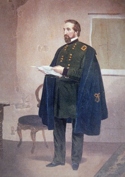 William Starke Rosencrans (1819-98) (litho-farge) av American School