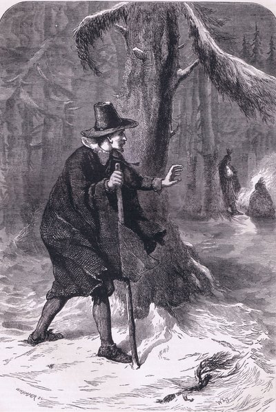 William in the forest, illustrasjon fra Cassell