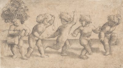 Five Dancing Putti,.n.d. av Amico Aspertini