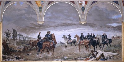 Slaget ved Solferino, 1886 av Amos Cassioli