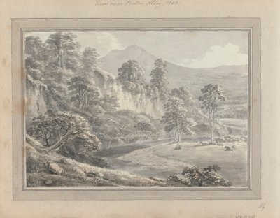 Utsikt i England, Skottland og Wale: Utsikt nær Bolton Abbey av Amos Green