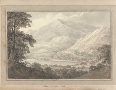 Utsikt i England, Skottland og Wales: Leder av Coniston Lake av Amos Green