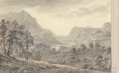 Utsikt i England, Skottland og Wales; Tur i Skottland: Nær Wyburn Lake av Amos Green