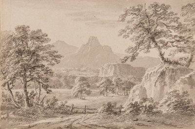 Yorkshire Capriccio (penn, pensel og vask på papir) av Amos Green