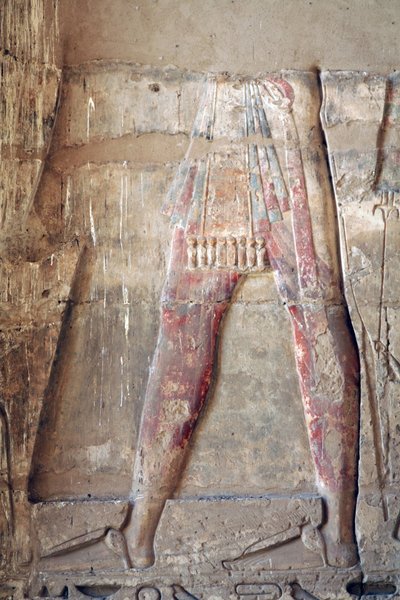 Relieff av solguden Ra Gravsted Siptah, KV47, ca 1200-1100-tallet. f.Kr av Ancient Egypt
