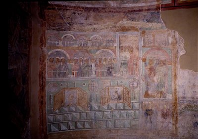 I Hippodromen, 1000-tallet av Ancient Russian frescos
