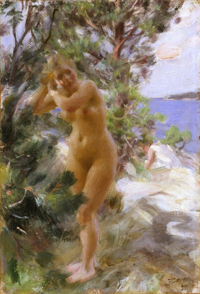 Etter badet av Anders Leonard Zorn