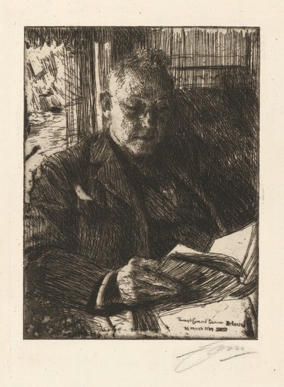 Charles Deering av Anders Leonard Zorn