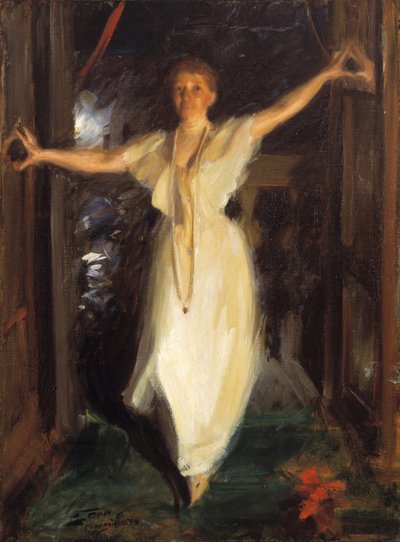 Isabella Stewart Gardner i Venezia, 1894 av Anders Leonard Zorn