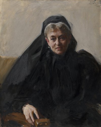 Maria Sheldon Scammon, 1895. av Anders Leonard Zorn